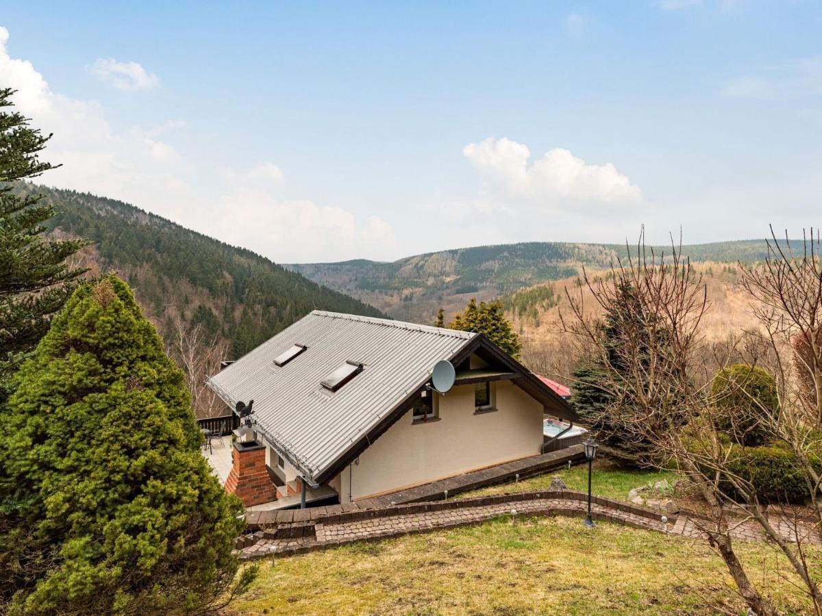 Majestic Holiday Home With Jacuzzi Unterschönau Εξωτερικό φωτογραφία