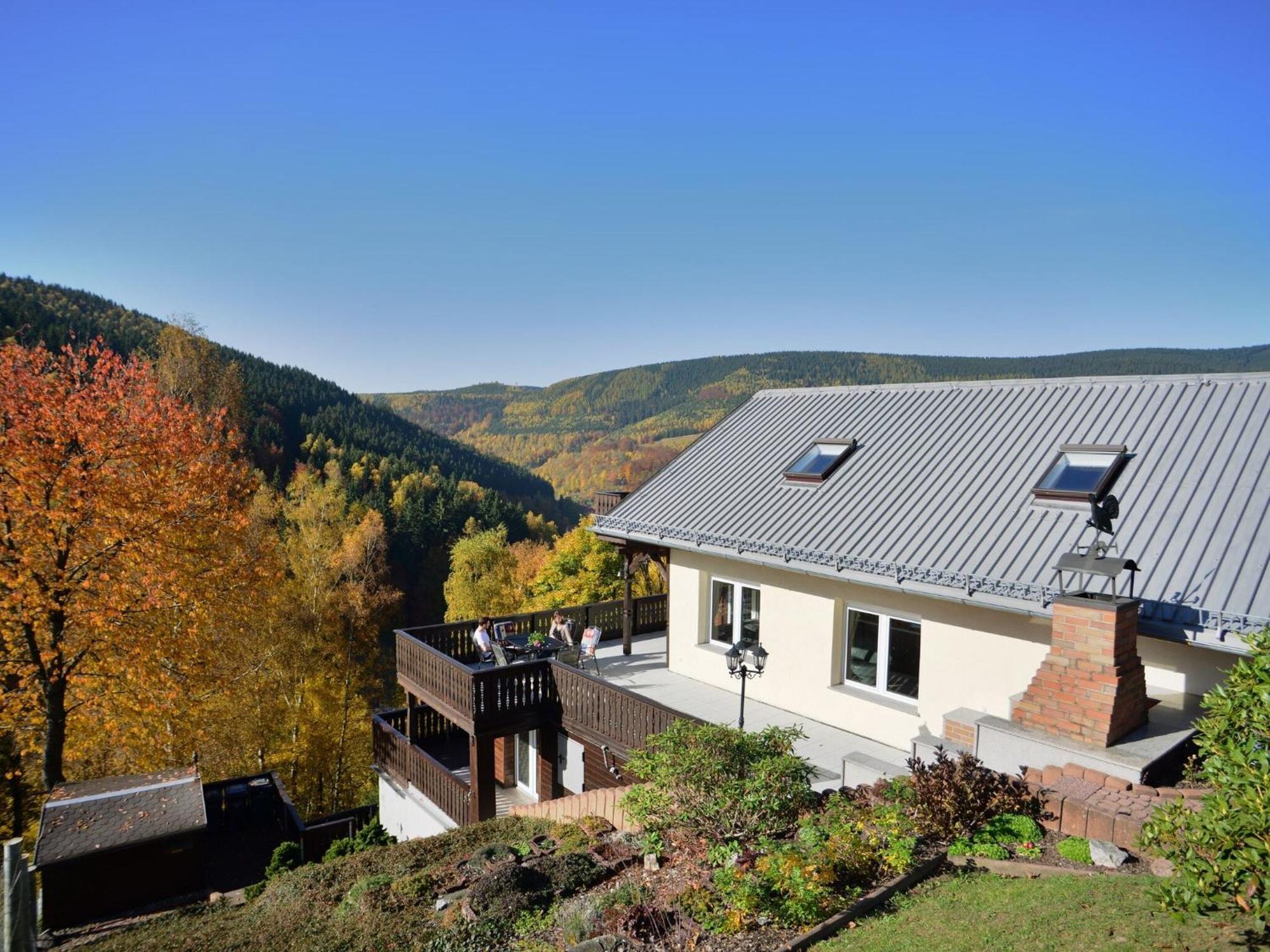 Majestic Holiday Home With Jacuzzi Unterschönau Εξωτερικό φωτογραφία